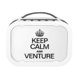 KEEP CALM AND VENTURE LUNCHBOXES