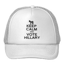KEEP CALM AND VOTE HILLARY.png Mesh Hats