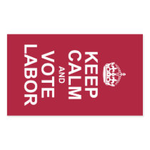 keep calm and vote labor stickers