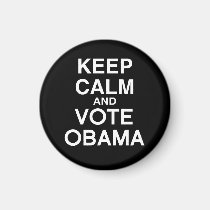 KEEP CALM AND VOTE OBAMA magnets