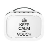 KEEP CALM AND VOUCH YUBO LUNCH BOX