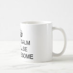 Keep Calm Awesome 11 oz White Mug