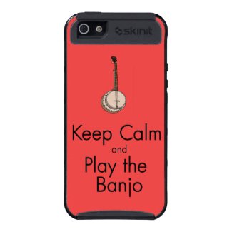 Keep Calm Banjo for iPhone 5 iPhone 5 Cover