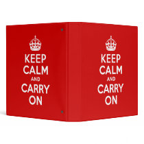 Keep Calm Binder