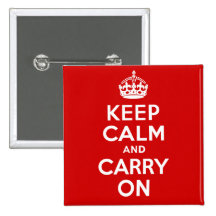 Keep Calm Button