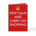 KEEP CALM CARD