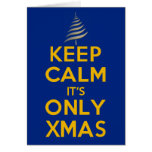 KEEP CALM CARD