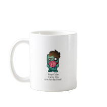 Keep Calm, Carry On, Aim for the Head mugs