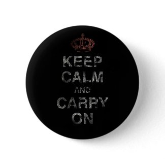 Keep Calm Carry On button