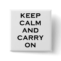 Keep Calm Carry On Buttons