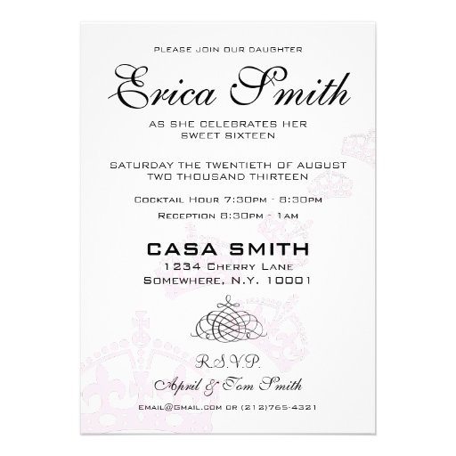 Keep Calm Cause You're Invited Sweet 16