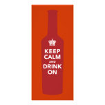 Keep Calm & Drink On Birthday Party Invitation
