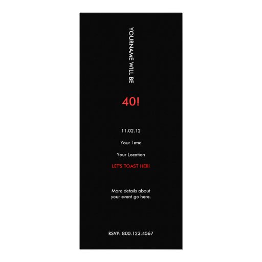 Keep Calm & Drink On Birthday Party Invitation