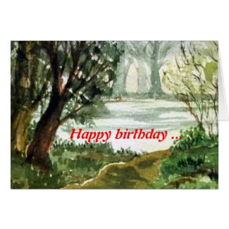 Keep Calm & Enjoy Your Birthday, birthday card