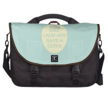 Keep Calm Have a Cuppa Laptop Bag