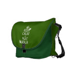 Keep Calm I'm Part Ninja (in any color) Messenger Bags