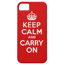 Keep Calm iPhone 5 Case