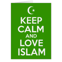 Keep Calm Islamic Cards