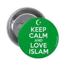 Keep Calm Islamic Pins