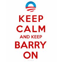 Keep Calm Keep Barry On T Shirts