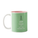 KEEP CALM Lets Get This Wedding On Mug mug