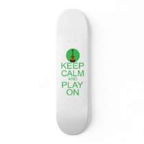 Keep Calm Parody Guitar Skateboard