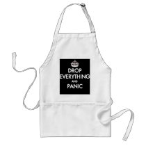 Keep Calm? Pfft! aprons by spyderfyngers Keep Calm? Pfft! aprons