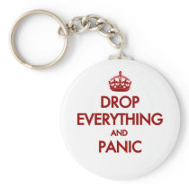 Keep Calm? Pfft! Keychain