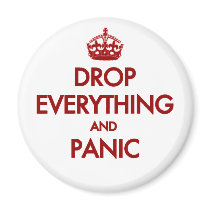 Keep Calm? Pfft! magnets by spyderfyngers Keep Calm? Pfft! magnets