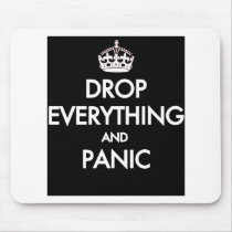 Keep Calm? Pfft! mousepads by spyderfyngers Keep Calm? Pfft! mousepads