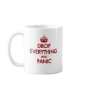 Keep Calm? Pfft! mugs