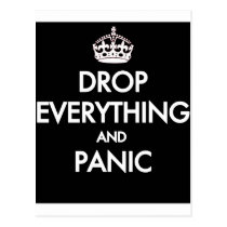 Keep Calm? Pfft! postcards