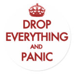 Keep Calm? Pfft! stickers