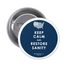 Keep Calm! Pinback Buttons