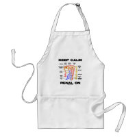 Keep Calm Renal On (Kidney Nephron) Adult Apron