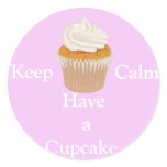 keep Calm Round Sticker keep Calm Round Sticker