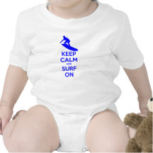 Keep Calm & Surf On Romper