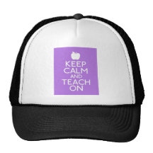 Keep Calm Teach On Hat