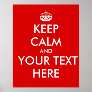 Keep Calm Template Add Your Text Custom