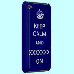 Keep Calm Template Case for iPod casemate cases