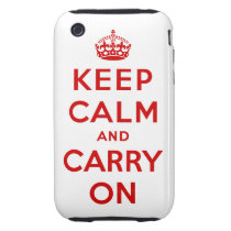 Keep Calm Tough iPhone 3G/3GS Case Iphone 3 Tough Covers