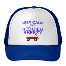 KEEP CALM TRUCKER HAT