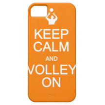 Keep Calm & Volley On iPhone 5 Case-Mate