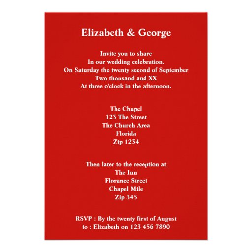 Keep Calm We Are Getting Married - Wedding Invitation