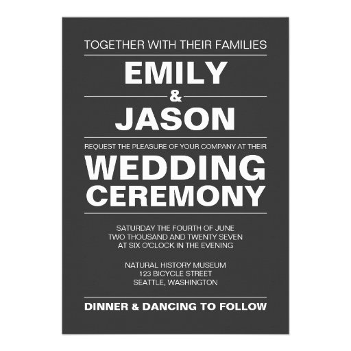 Keep Calm Wedding Personalized Announcements