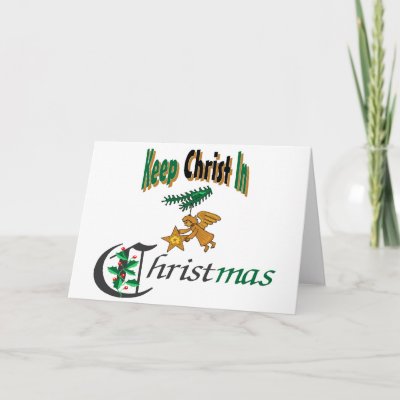 Keep Christ In Christmas cards