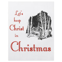 Keep Christ in Christmas Full Color Flyer