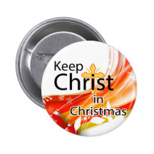 Keep Christ in Christmas, Swirl Pin