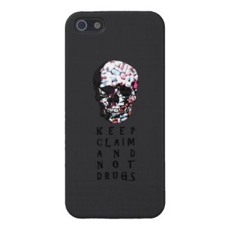 Keep claim and not drugs Skull Graphic