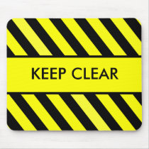 Keep Clear mousepads by M_Cavet Keep Clear mousepads